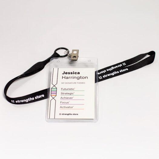 Corporate/Coach Name Tag | Top 5 Strengths