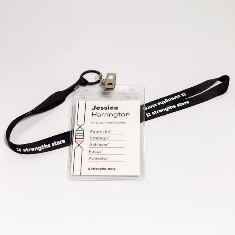 Individual Name Tag | Top 5 Strengths